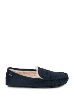 Best Totes Chaussons Toasties mocassins en suédine pour homme avec doublure en fausse fourrure