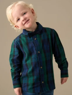Angel & Rocket Chemise Abel à carreaux avec nœud cravate| Chemises