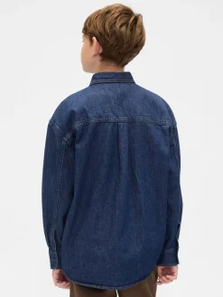 Best Gap Chemise en Denim oversize (4-13ans)