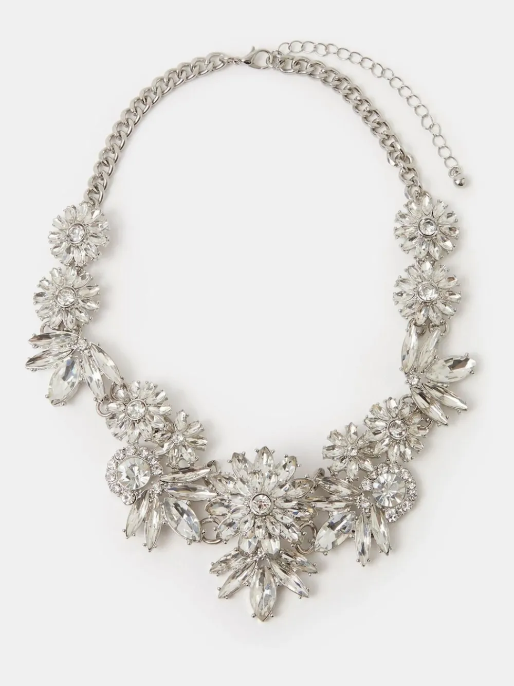 Accessorize Collier Fleuri Crystal Statement|Femme Bijoux