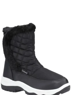 Cotswolds Butterrow Wellingtons noires|Femme Bottes De Pluie