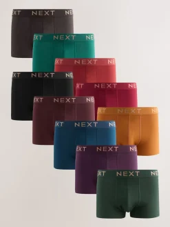 Best Next - Boxers hipsters riches en coton mélangé Couleur vive
