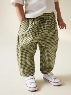 Outlet Next Court Harlequin Vert/Bleu - Pantalon à enfiler Barrel (3mois7ans) (3mois à7ans)