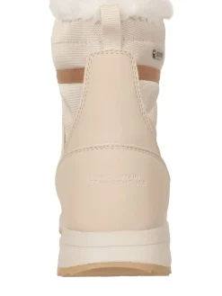 New Mountain Warehouse Écru - - Bottes de neige pour femmes