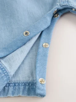 Discount Next Denim - Ensemble Salopettes et Body Manches longues 2 Pieces (0mois-3ans)