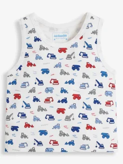 Best Jojo Maman Bébé Ensemble débardeur 3-Lot Digger pour garçon