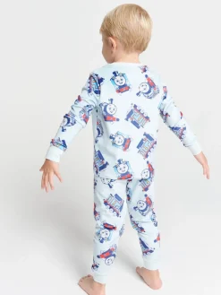 Brand Threads Ensemble pyjama Thomas The Tank en polaire garçon| Pyjamas