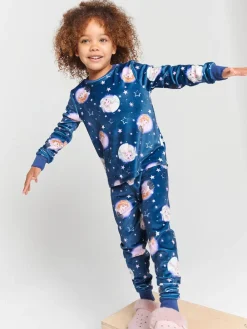 Brand Threads Ensemble pyjama Disney Frozen en polaire| Tous Les Vêtements De Nuit|Vêtements De Nuit Et Pyjamas