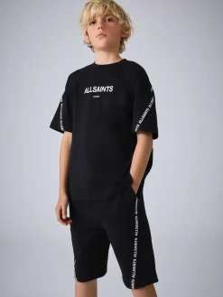 smALLSAINTS Ensemble t-shirt et short en molleton avec bande à logo| Ensembles Et Tenues|Shorts