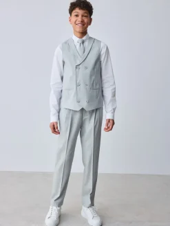 Baker by Ted Baker Gris - ensemble gilet, chemise et cravate| Ensembles Et Tenues|Costumes Et Gilets