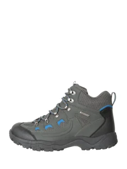 New Mountain Warehouse - Chaussures de randonnée Adventurer imperméables pour homme Gris