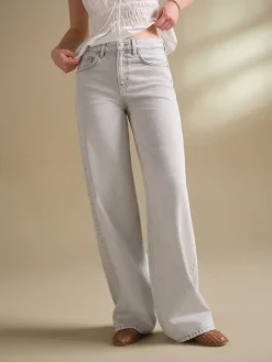 Next - Jean large Gris