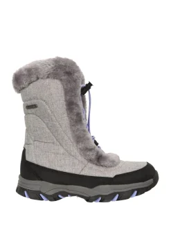 Discount Mountain Warehouse Gris - Bottes de neige adaptées pour les jeunes de l'Ohio