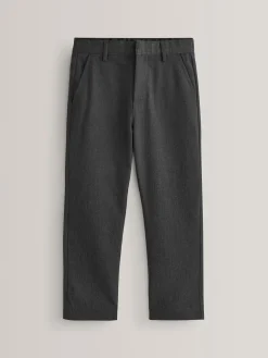 Outlet Next Gris - Pantalons d’école Coupe droite (3-17ans)