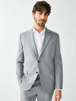 Sale Next Gris - - Veste de costume texturée Skinny Fit (Skinny Fit)