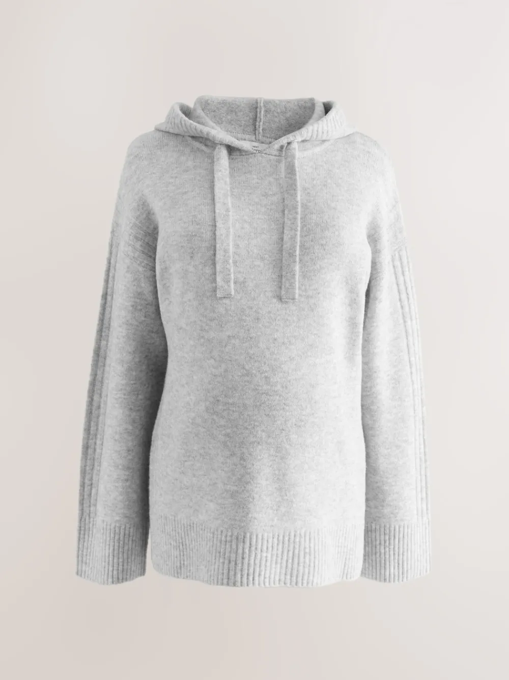 Best Next Gris - Sweat à capuche en maille de grossesse