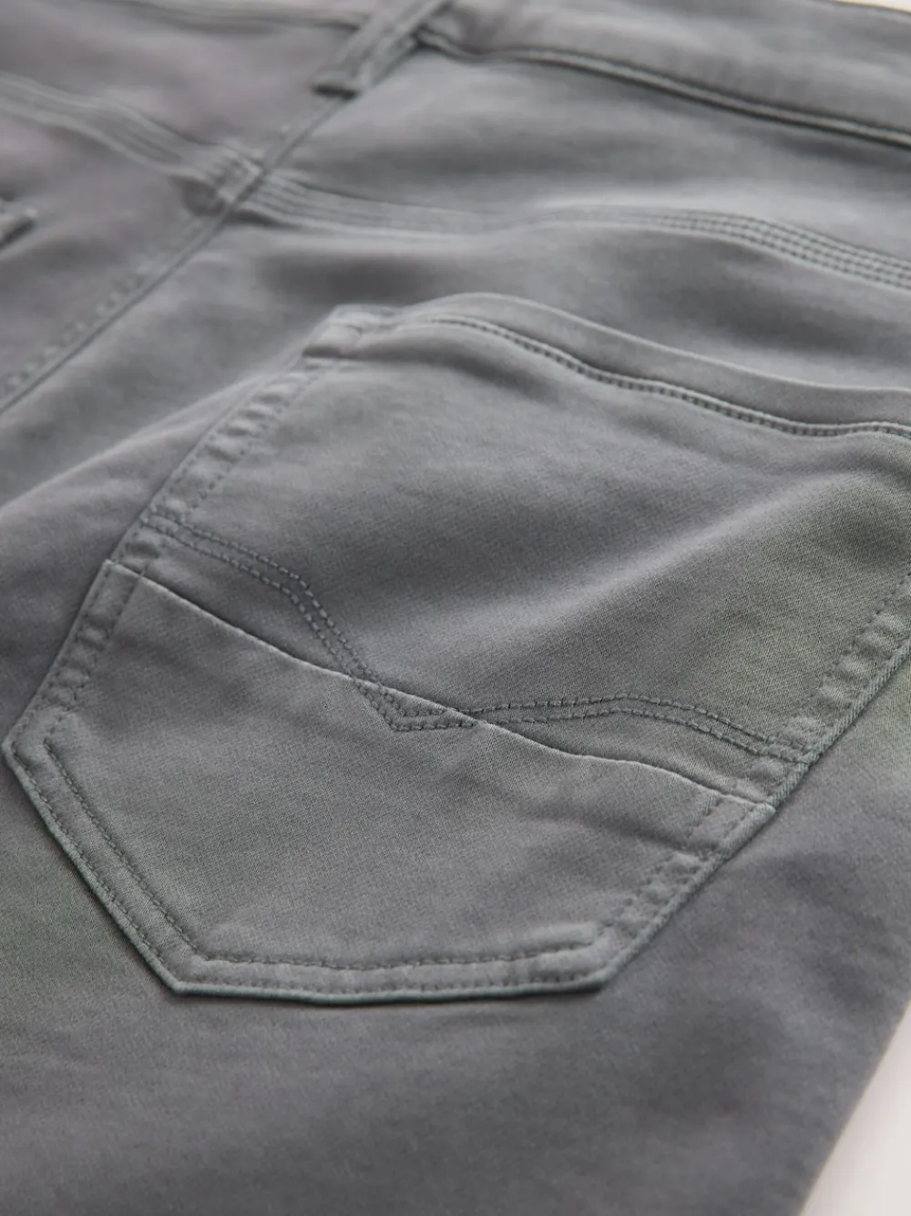 Best Next Gris anthracite - - Jeans stretch de confort Ajustement droit