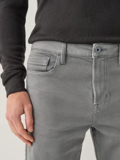 Best Next Gris anthracite - - Jeans stretch de confort Ajustement droit