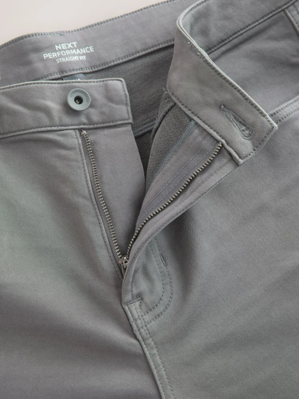 Best Next Gris anthracite - - Jeans stretch de confort Ajustement droit