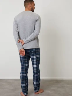 Best Threadbare - Ensemble pyjama Blend manches longues Gris clair
