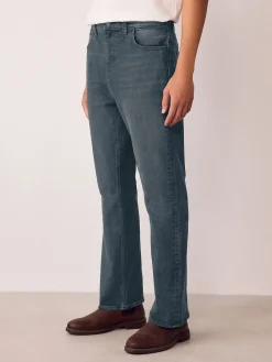 Outlet Next Gris teinté - - délavé vintage Denim Jeans Bootcut