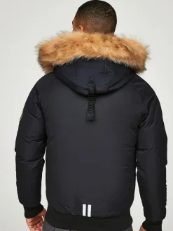 Zavetti Canada Jet Black - Abelli 2 homme 0 Blouson À capuche|Homme Manteaux Et Vestes