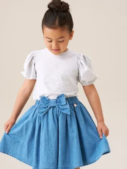 Angel & Rocket Jupe Annie en Denim| Shorts Et Jupes