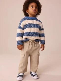 Best Next Lavé à la pierre - Pantalon cargo ample (3mois-7ans)