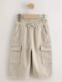 Best Next Lavé à la pierre - Pantalon cargo ample (3mois-7ans)