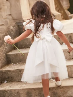 Best Lipsy Flower Girls Manche Bouffante Occasion Robe ({}2-13ans)