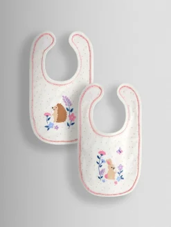 Best Jojo Maman Bébé Lot de 2bavoirs à motif appliqué brodé