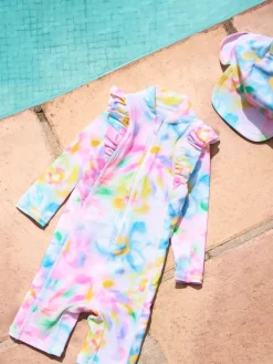 Angel & Rocket Maillot de bain Jodie Multi Sunsafe imprimé pour tout-petit| Maillots De Bain|Maillots De Bain