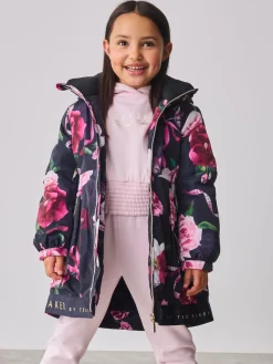 Clearance Baker by Ted Baker marine - Imperméable à ourlet Marque résistant à la douche