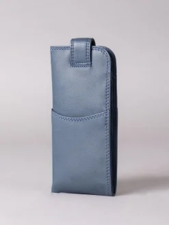 Best Lakeland Leather - Etui à lunettes marine