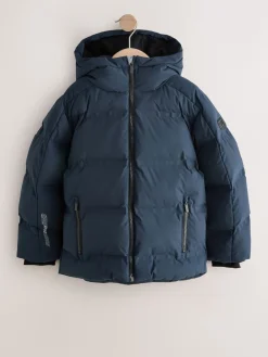 Next - Manteau rembourré doublé en micropolaire Résistant à la douche (3-17ans)| Vêtements Pour L'École|Manteaux Et Vestes