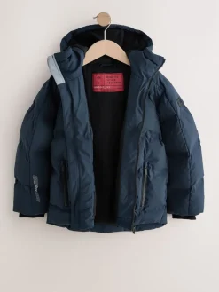 Next - Manteau rembourré doublé en micropolaire Résistant à la douche (3-17ans)| Vêtements Pour L'École|Manteaux Et Vestes