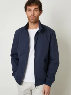 New Threadbare marine - Veste Harrington zippée