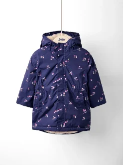 Hot Jojo Maman Bébé Marine Ditsy - Parka doublée