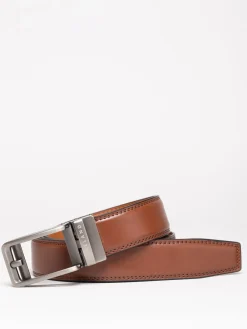 Clearance Lakeland Leather Marron - Ceinture Rigg Ratchet