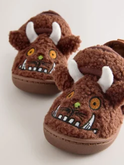 Best Next Marron - Chaussons Gruffalo à semelle coupée