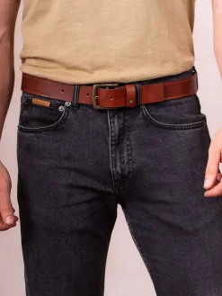 Clearance Lakeland Leather Marron - Eskin Ceintures