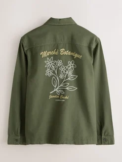 Discount Next Marron - Veste-chemise à poche à ourlet