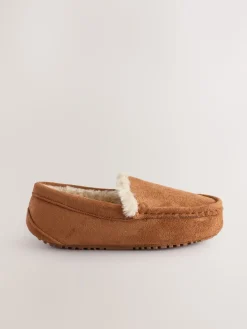 Clearance Next Marron fauve - Chaussons mocassins confortables