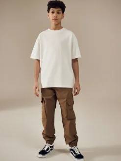 Clearance Next - Pantalon cargo (3-16ans) Marron fauve