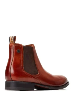 Base London Marron fauve brûlé - Bottines Whittle Chelsea|Homme Bottes