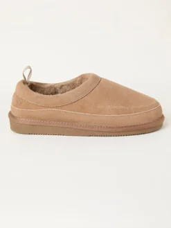 Clearance Fat Face Marron mink - Chaussons FatFace en daim