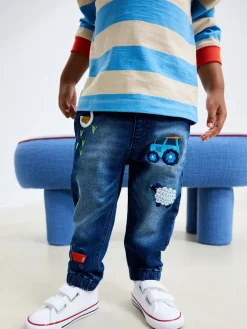 Clearance Next Mi-Bleu Farm Character - Jean à enfiler (3mois à7ans)