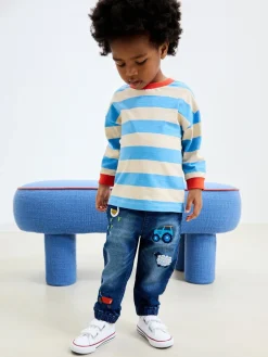 Clearance Next Mi-Bleu Farm Character - Jean à enfiler (3mois à7ans)
