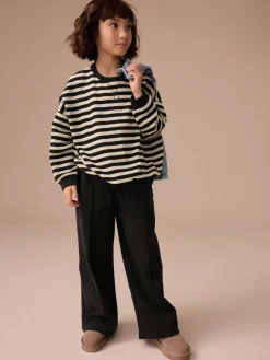 New Next - Sweat-shirt oversize côtelé confortable (9mois-16ans) monochrome