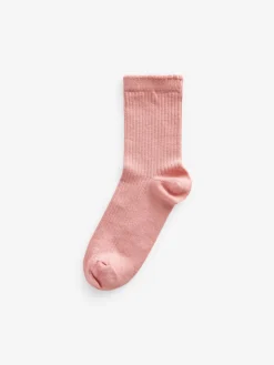 Clearance Next Multicolore - Paquet de 5 chaussettes de cheville en coton riche